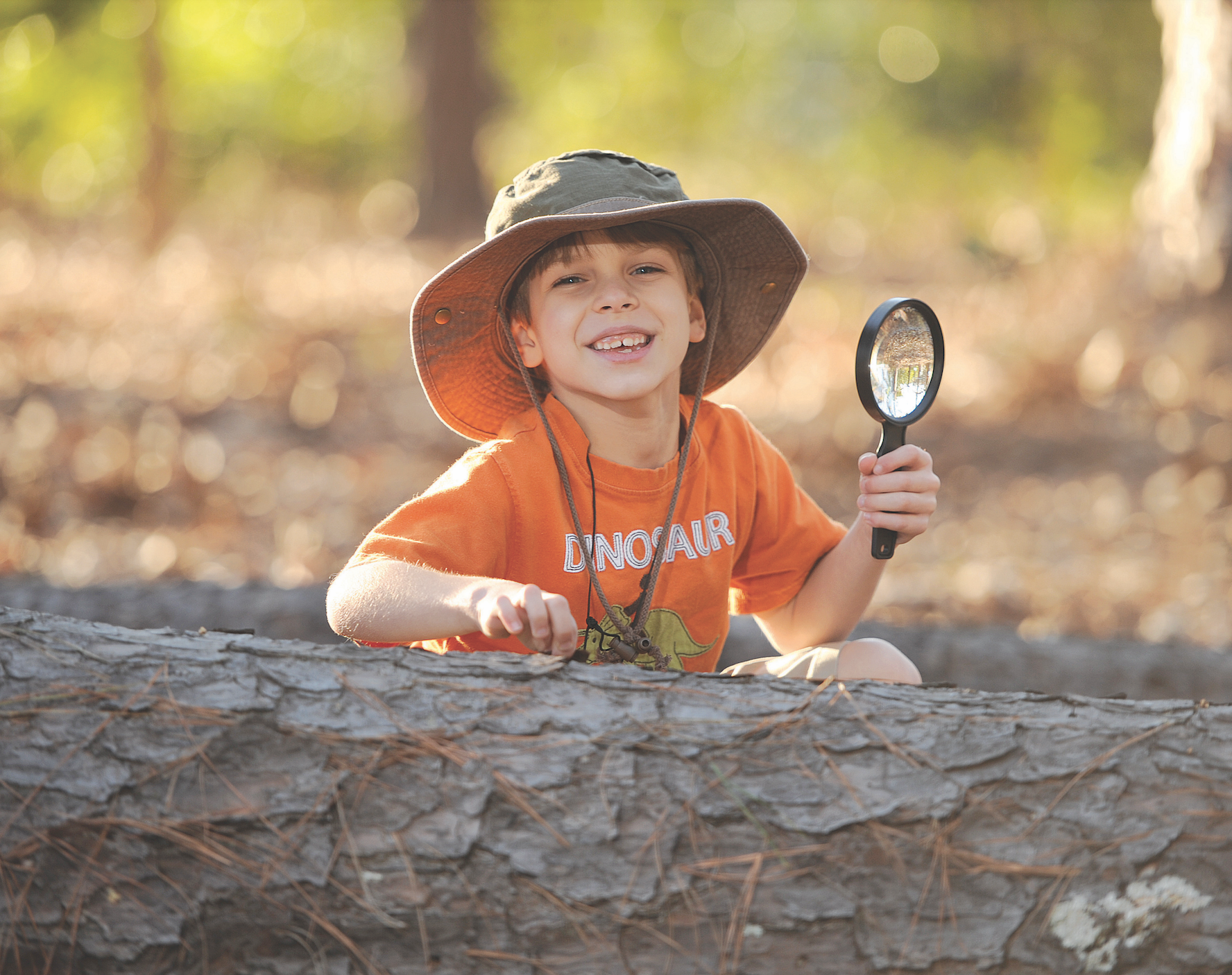 Young outdoor explorer