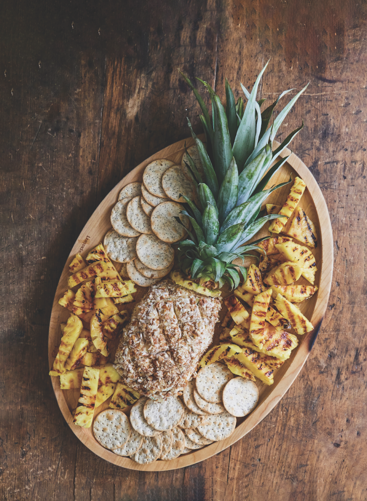 Cookbook author Vera Stewart's Pineapple Cheese Ball. Photo by Peter Frank Edwards.