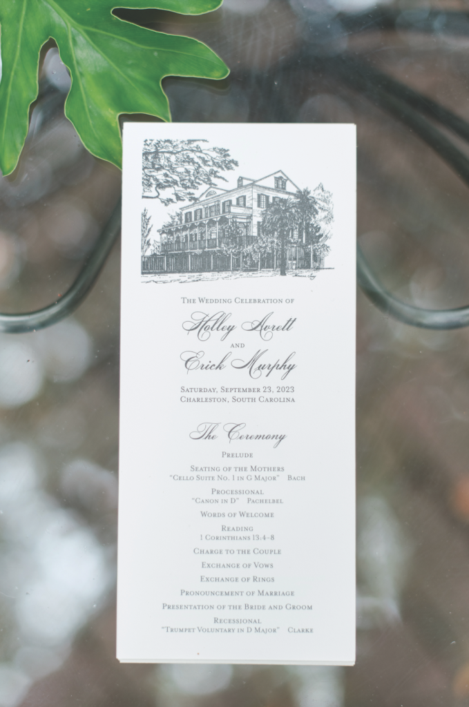 The wedding of Holley and Eric at The Governor Thomas Bennett House in Charleston, S.C.