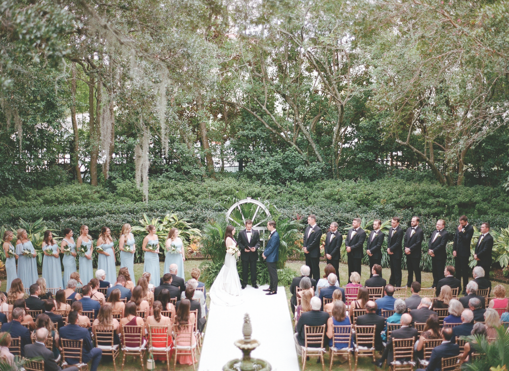 The wedding of Holley and Eric at The Governor Thomas Bennett House in Charleston, S.C.