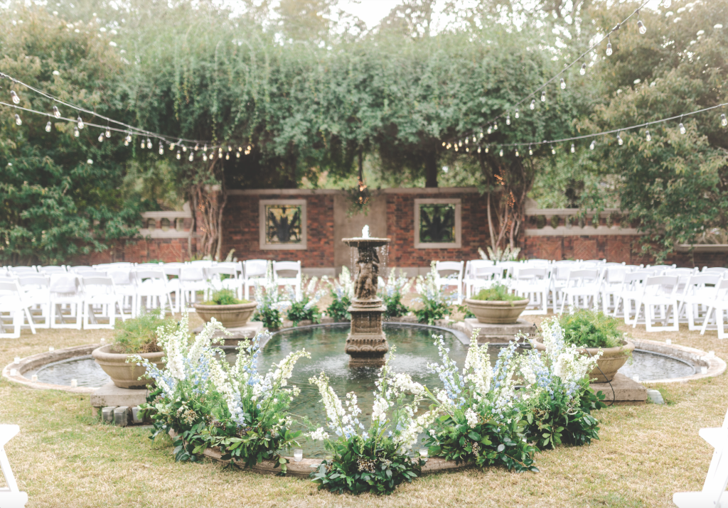 The wedding of Stacie and Donald.