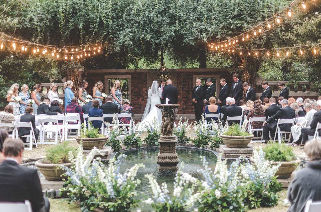 The wedding of Stacie and Donald.