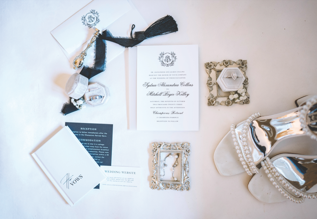 The wedding of Sydnie and Bryce.