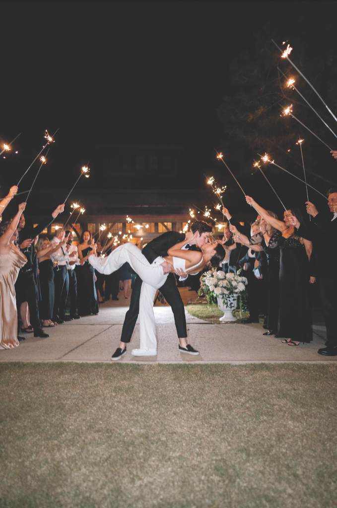The wedding of Sydnie and Bryce at Champions Retreat on October 7, 2023.