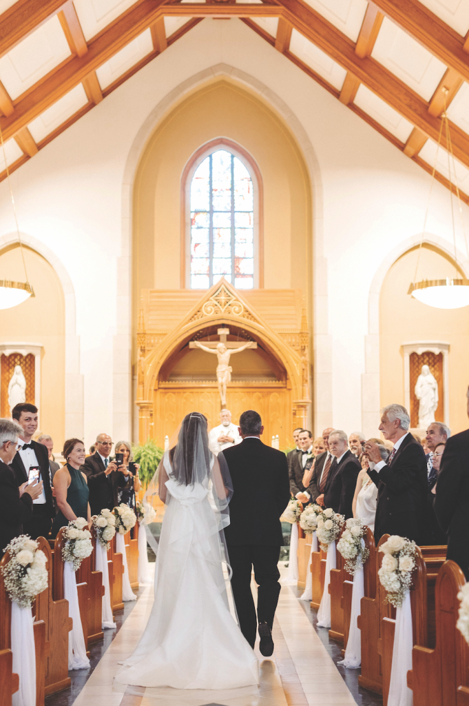 The wedding of Nicole and Taylor.