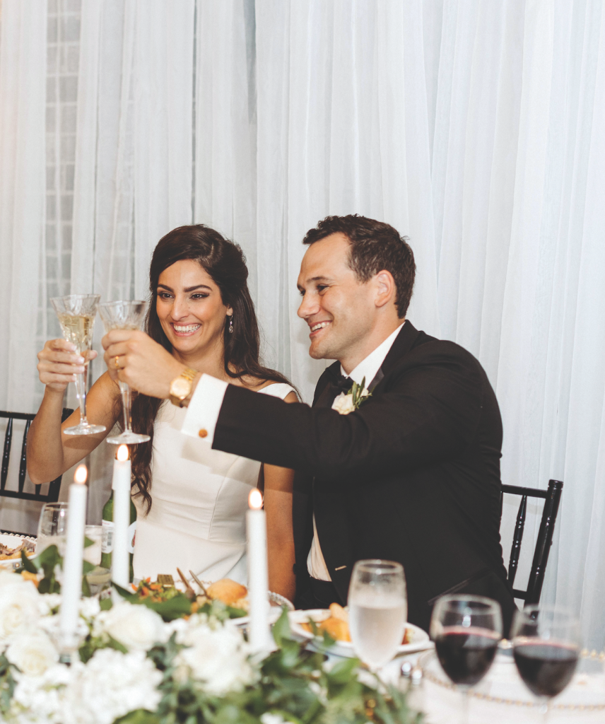 The wedding of Nicole and Taylor.