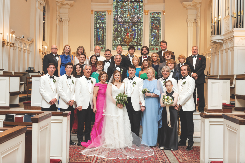 The wedding of Martha and Bennett at Saint Paul’s Episcopal Church.