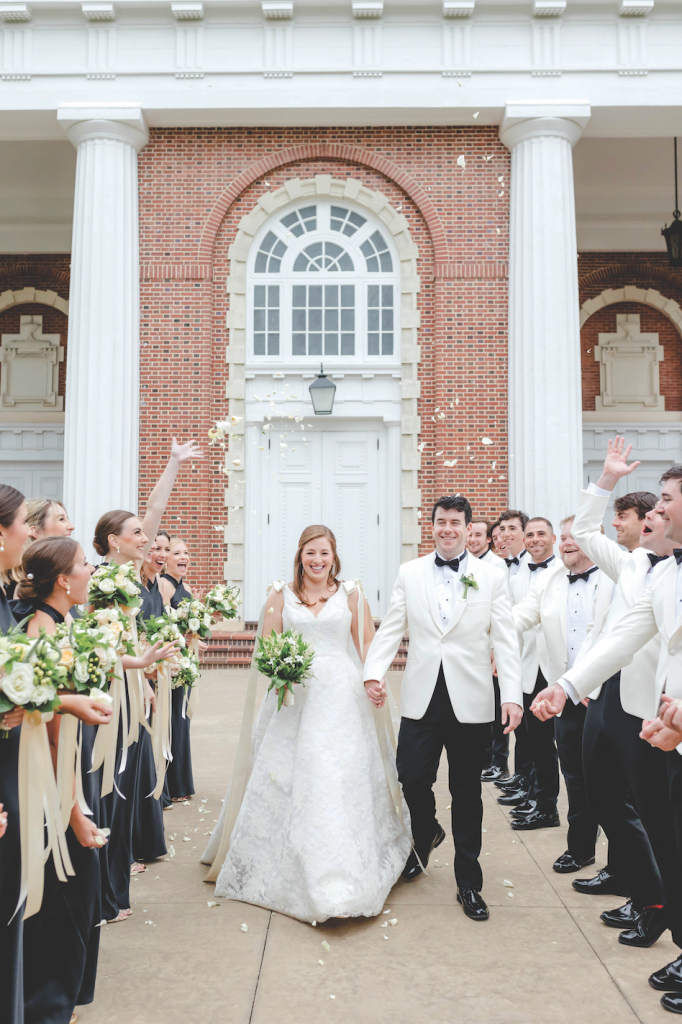 The wedding of Martha and Bennett at Saint Paul’s Episcopal Church.