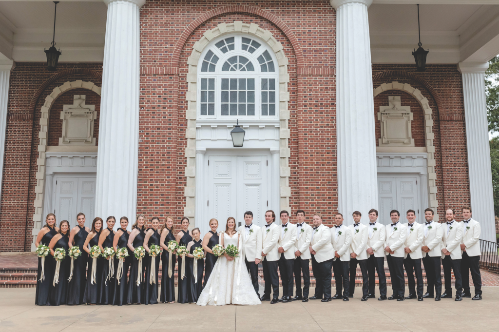 The wedding of Martha and Bennett at Saint Paul’s Episcopal Church.