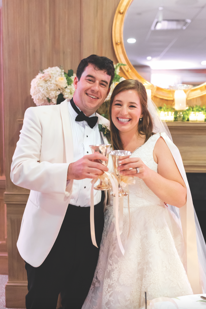 The wedding of Martha and Bennett.