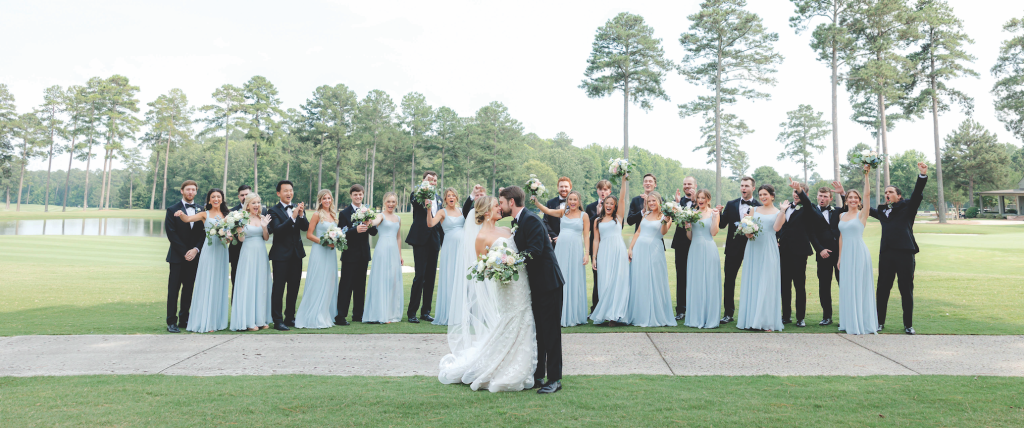 The wedding of Alexis and Jon at Champions Retreat.