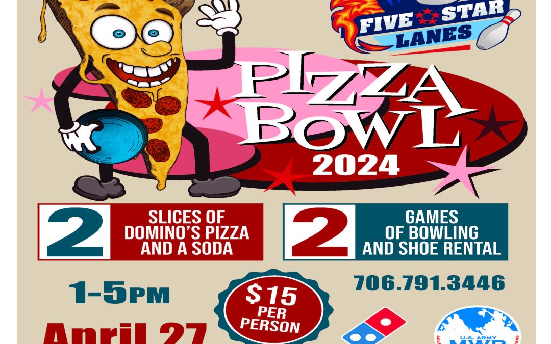 Pizza Bowl at Five Star Lanes