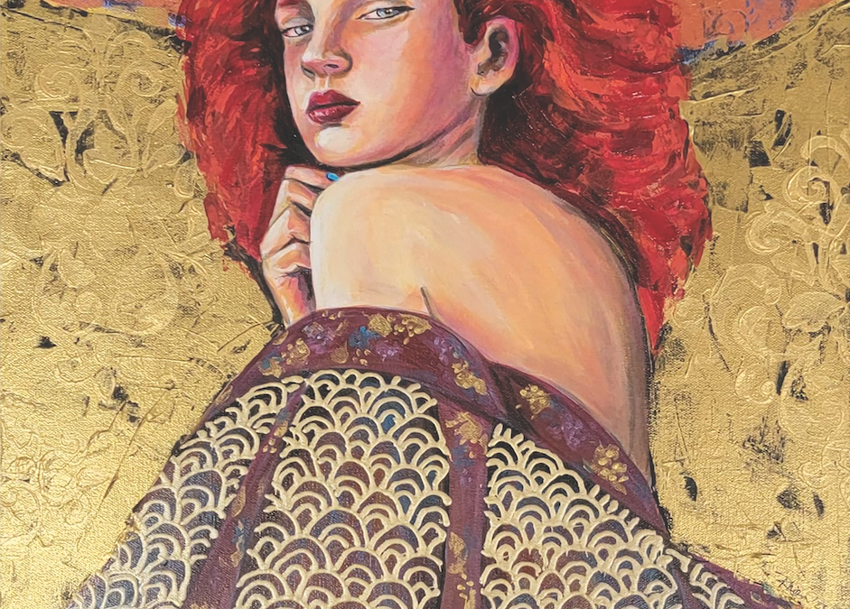 The Curly Red-Haired Artist